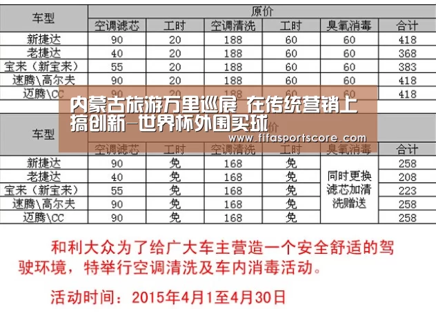 内蒙古旅游万里巡展 在传统营销上搞创新-世界杯外围买球(图1) 2026世界杯